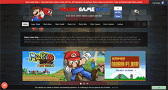 Desktop Screenshot of mariogameplay.com